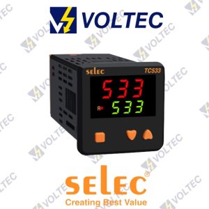 SELEC Temperature Controllers 3 Digit Dual Display