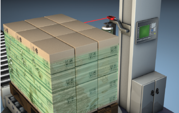 LEUZE SENSOR IN PALLETIZING